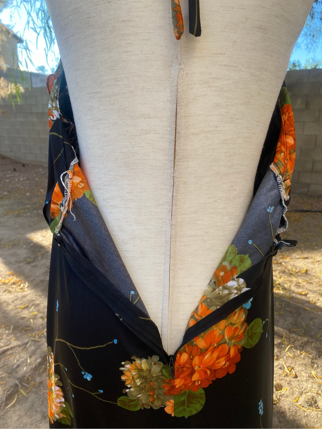Vintage Summer Dress by Strawberry Circus | Tropical, Floral, Tiki, Island | L
