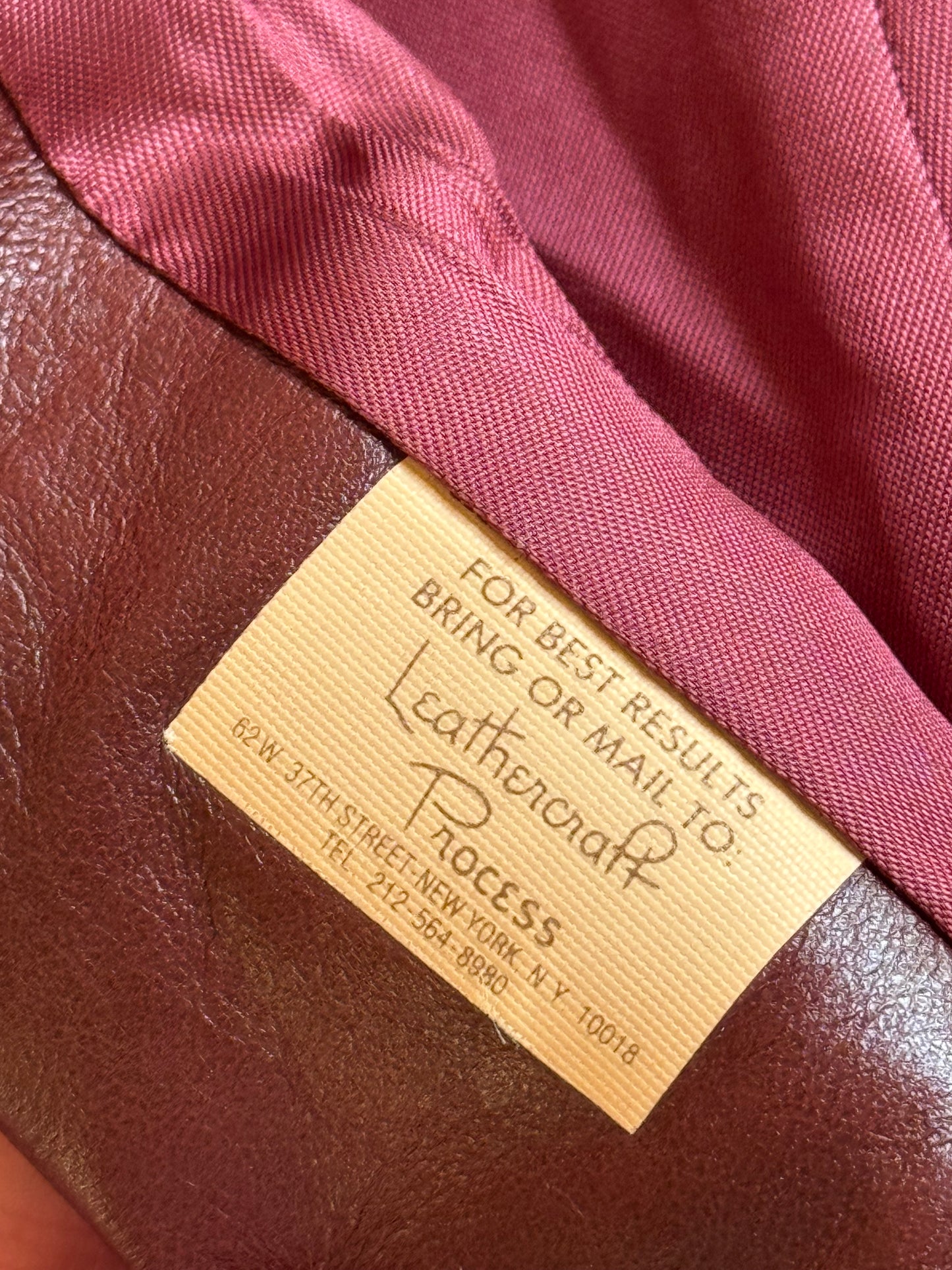 Vintage H Bar C Oxblood Burgundy Leather Jacket, Blazer, Western M/L