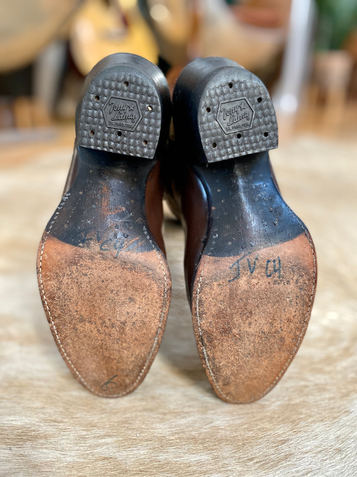 Vintage Tony Lama Western Boots | Knee-High | Women's 6N