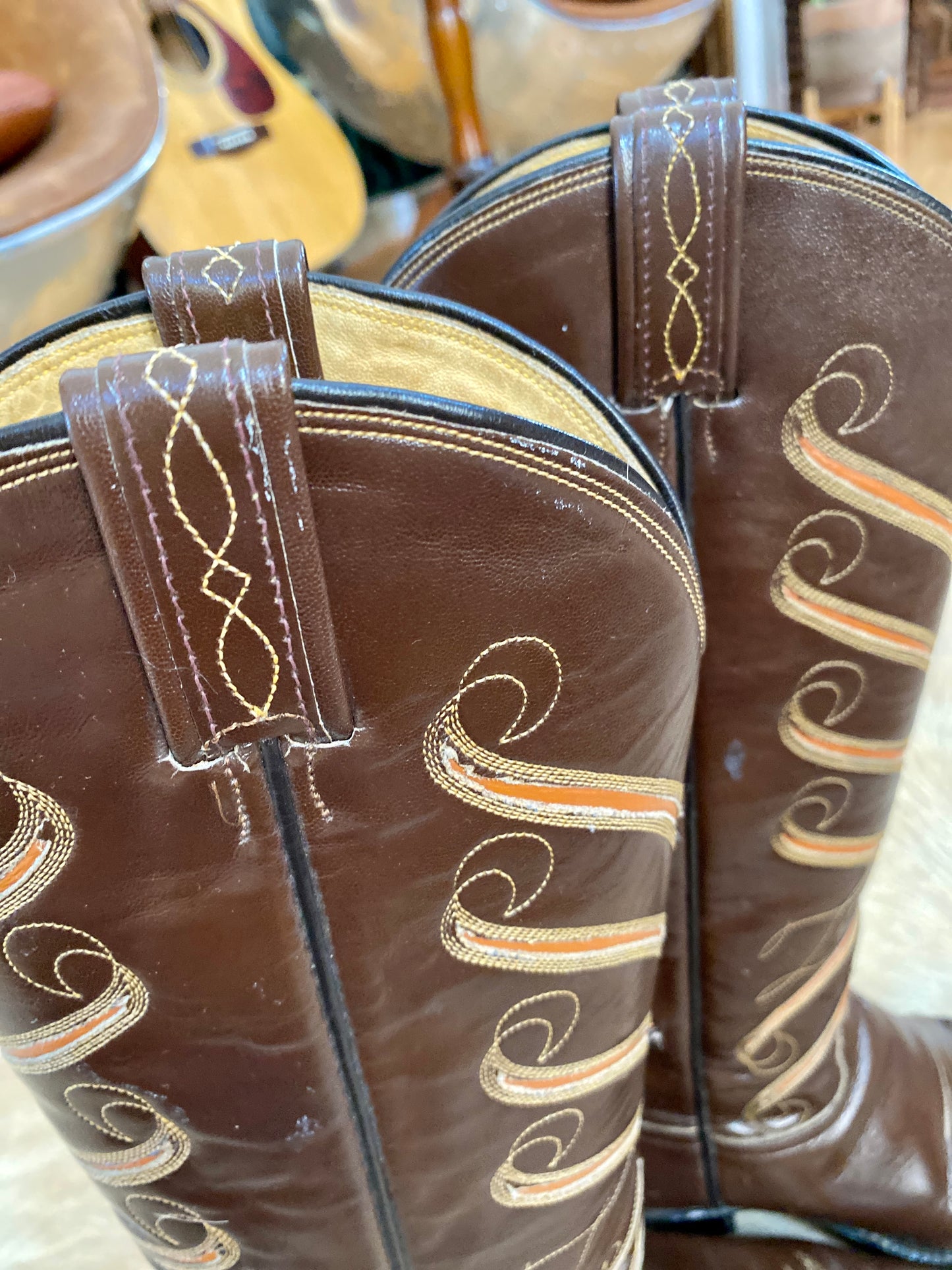 Vintage Tony Lama Western Boots | Knee-High | Women's 6N