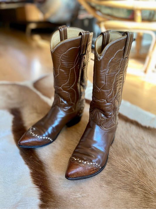 Vintage Tony Lama Womens Western Boots | Size 6