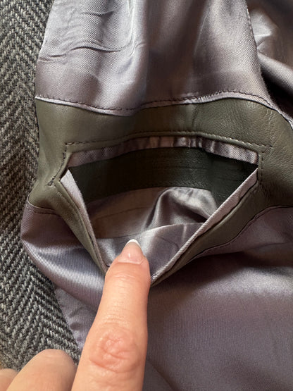 Men’s Vintage Western Suit Coat | Grey | Sz 40