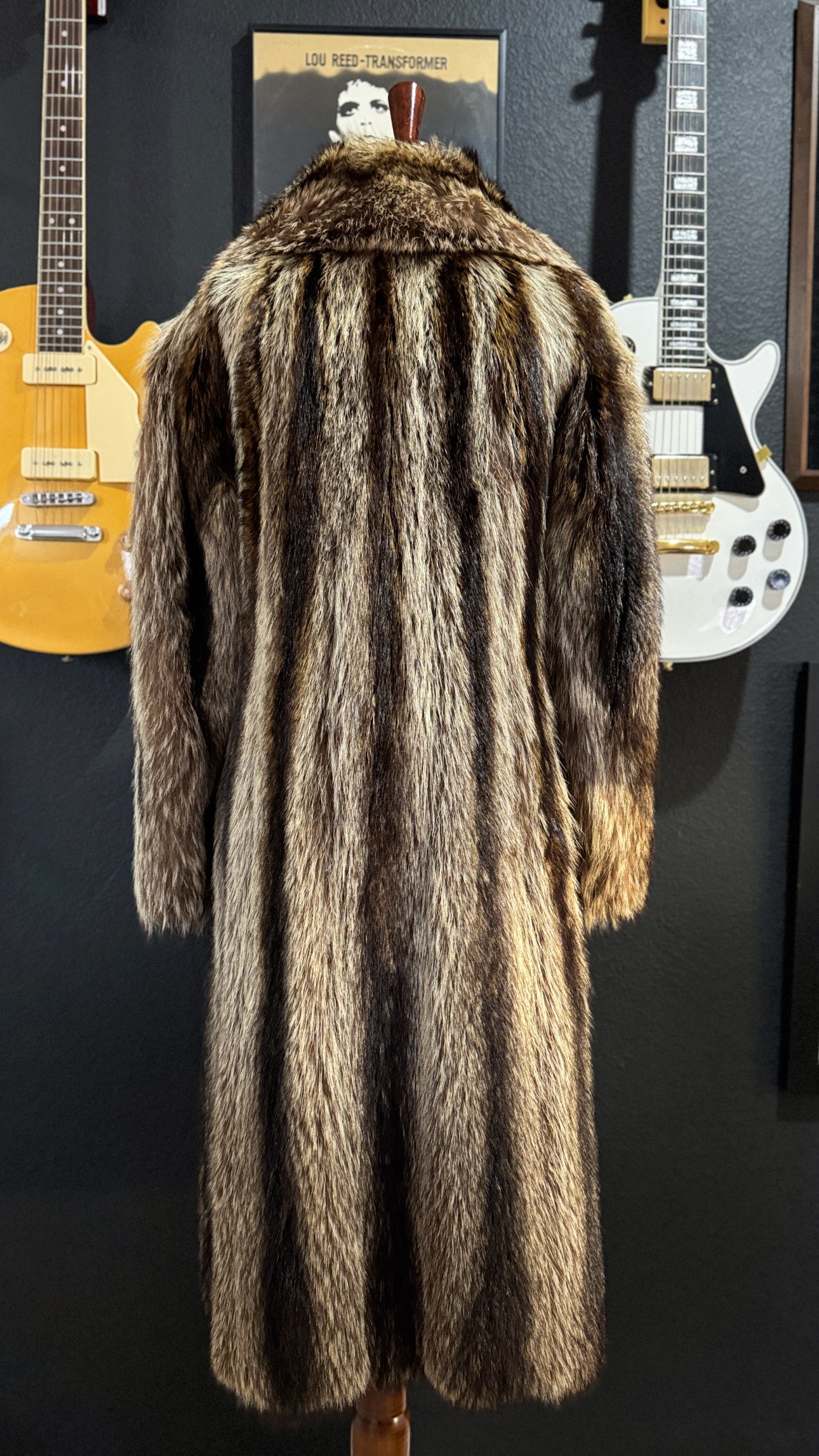 Vintage Ladies Fur Coat by Lachine Pageau Fine Furs, Raccoon, 1920's