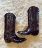 Cherry Black Lucchese Boots men’s size 10