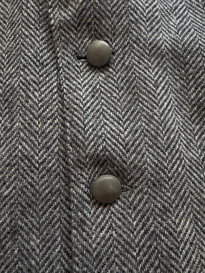 Men’s Vintage Western Suit Coat | Grey | Sz 40