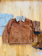 Men’s Vintage Suede Jacket | Wilson’s Leather | L