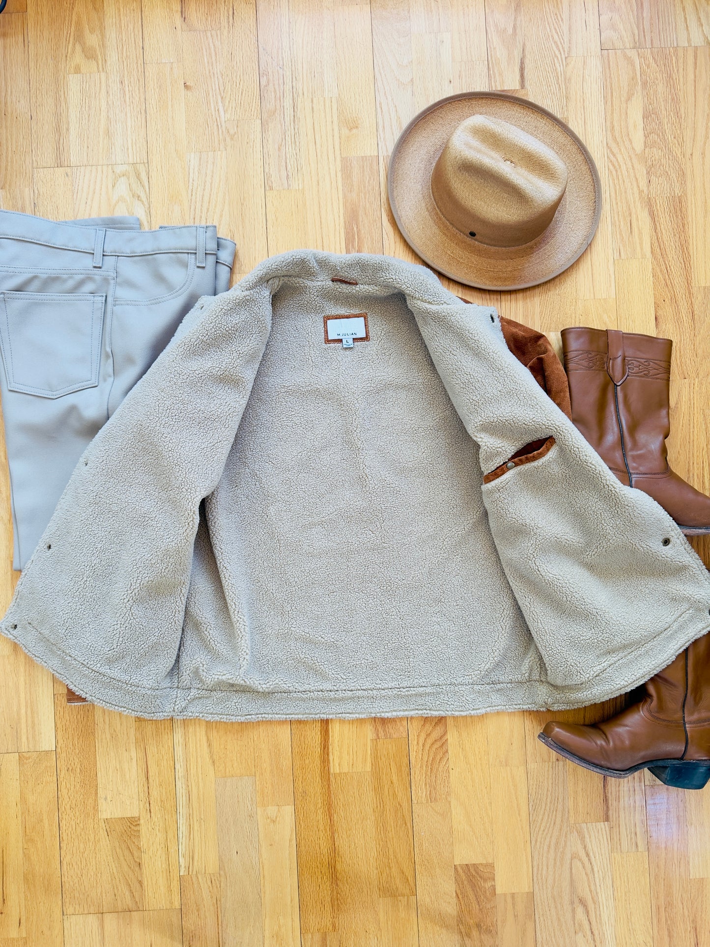 Men’s Vintage Suede Jacket | Wilson’s Leather | L