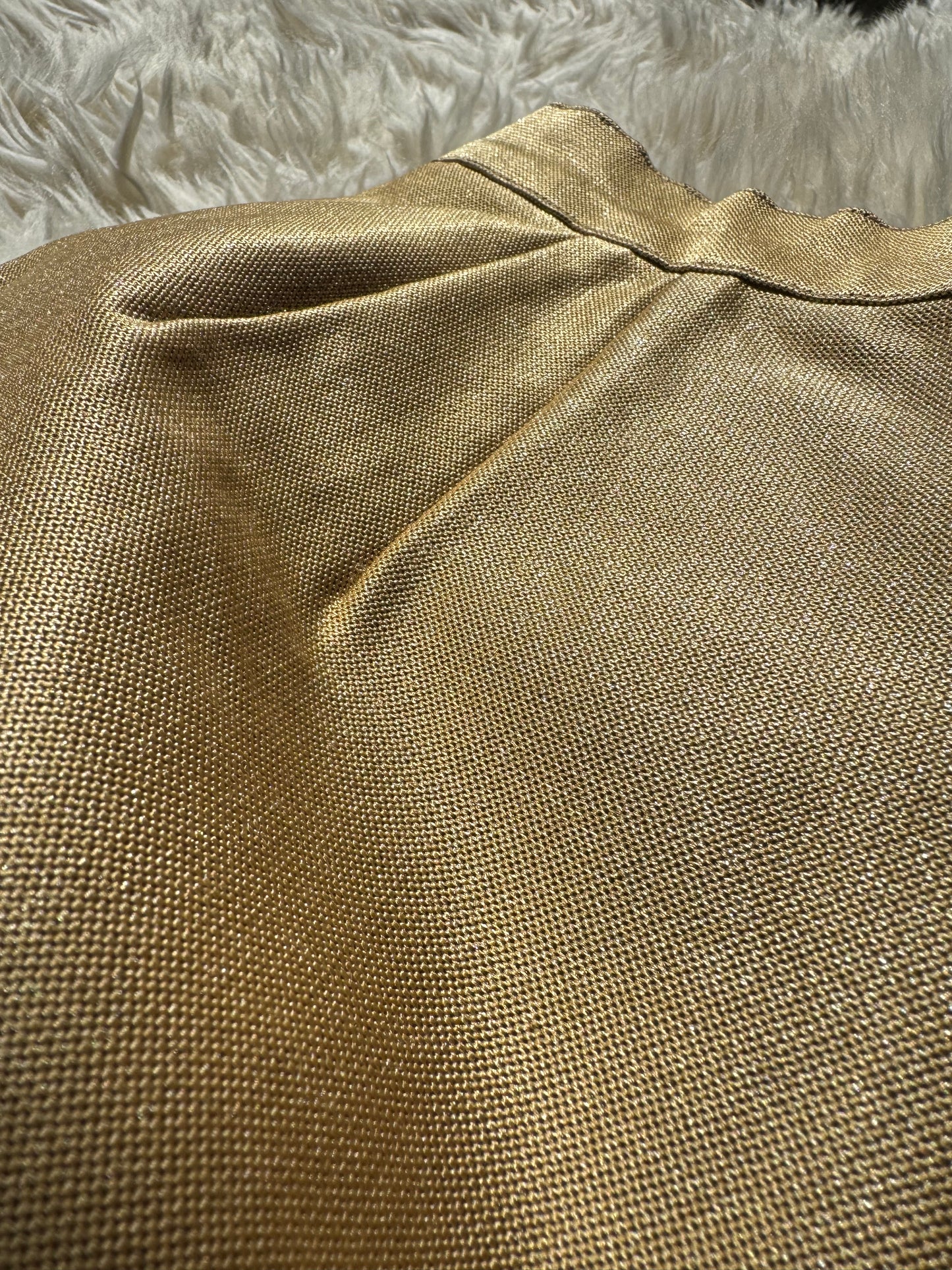 Vintage Stirrup Pants, Metallic Gold, XXS-XS