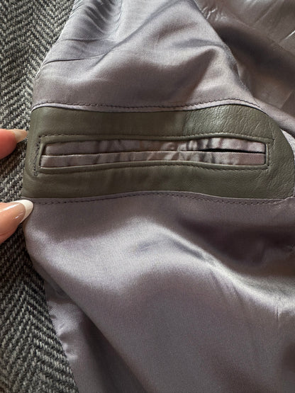 Men’s Vintage Western Suit Coat | Grey | Sz 40